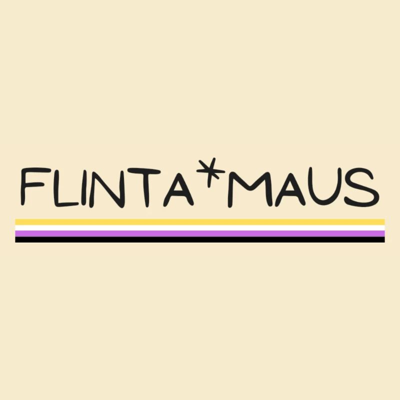 Flinta*Maus Logo non binary flag