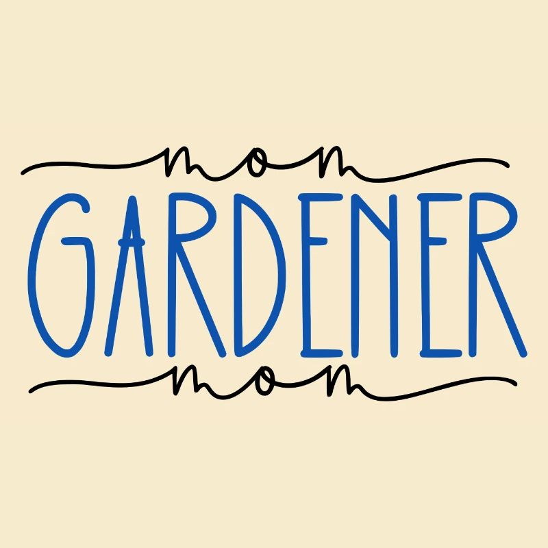 Gärtner stolze Mama süßes Geschenk