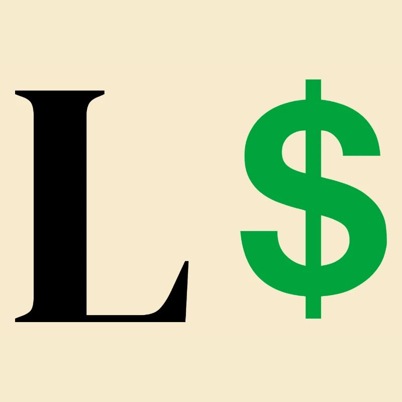 Buchstabe l Dollar
