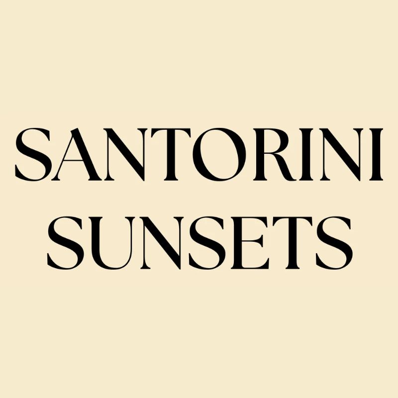 SANTORINI SUNSETS