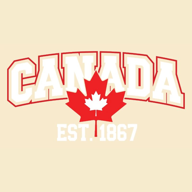 Canada Patriotic Maple Leaf Design