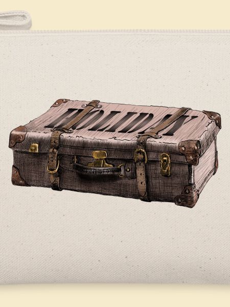 Abenteuer-Koffer mit Entdecker-Design