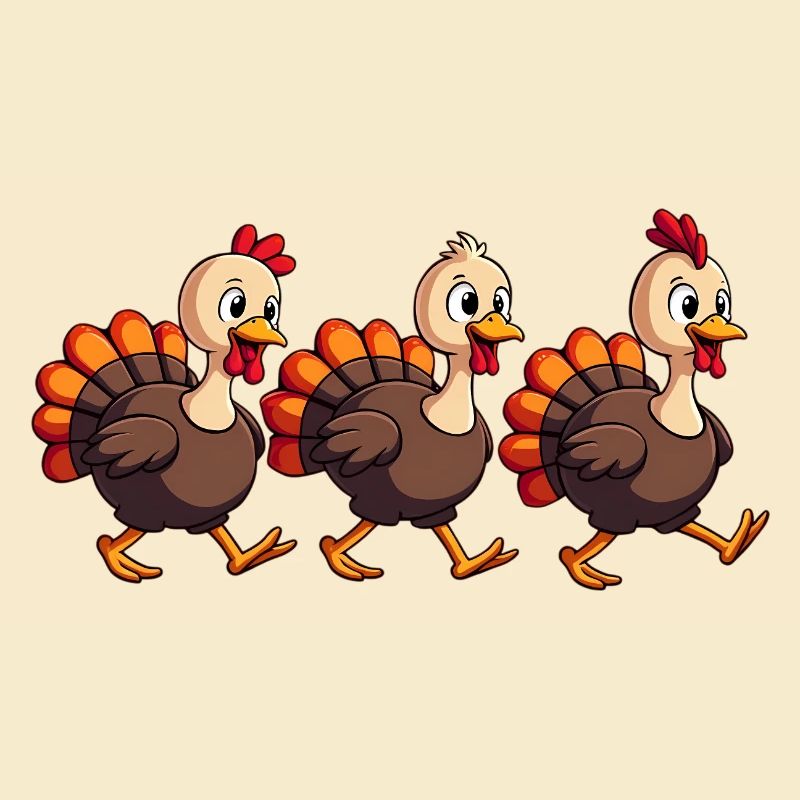 Bébé dinde de Thanksgiving