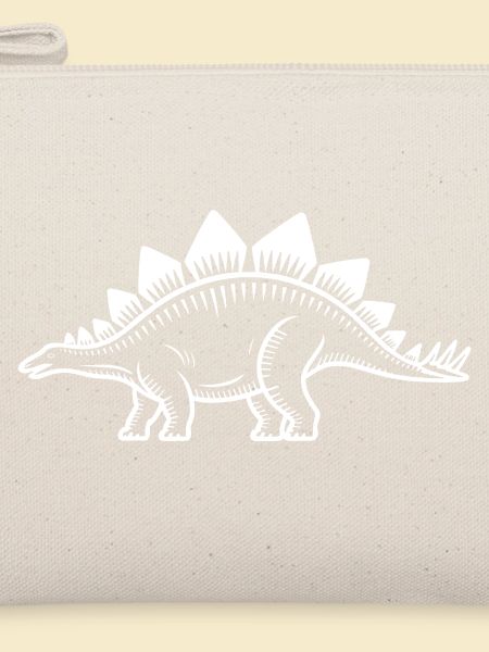 Stegosaurus Silhouette Retro