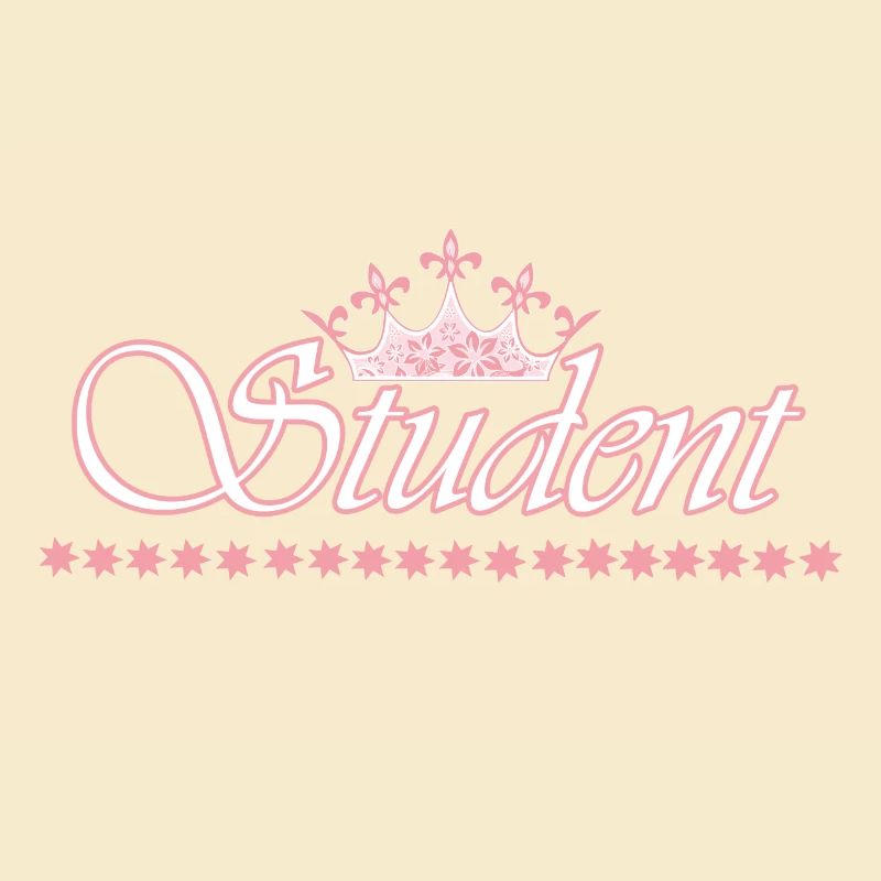 Student Krone - ROSE-WEISS