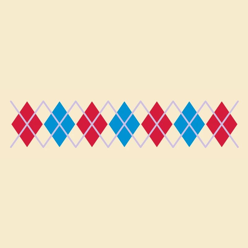 Norwegian Pattern Diamonds Checks Noël Noël