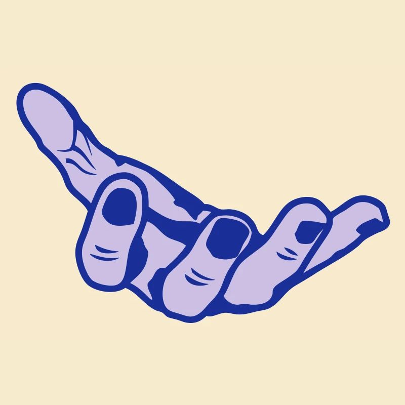 main hand ouverte open offene mano