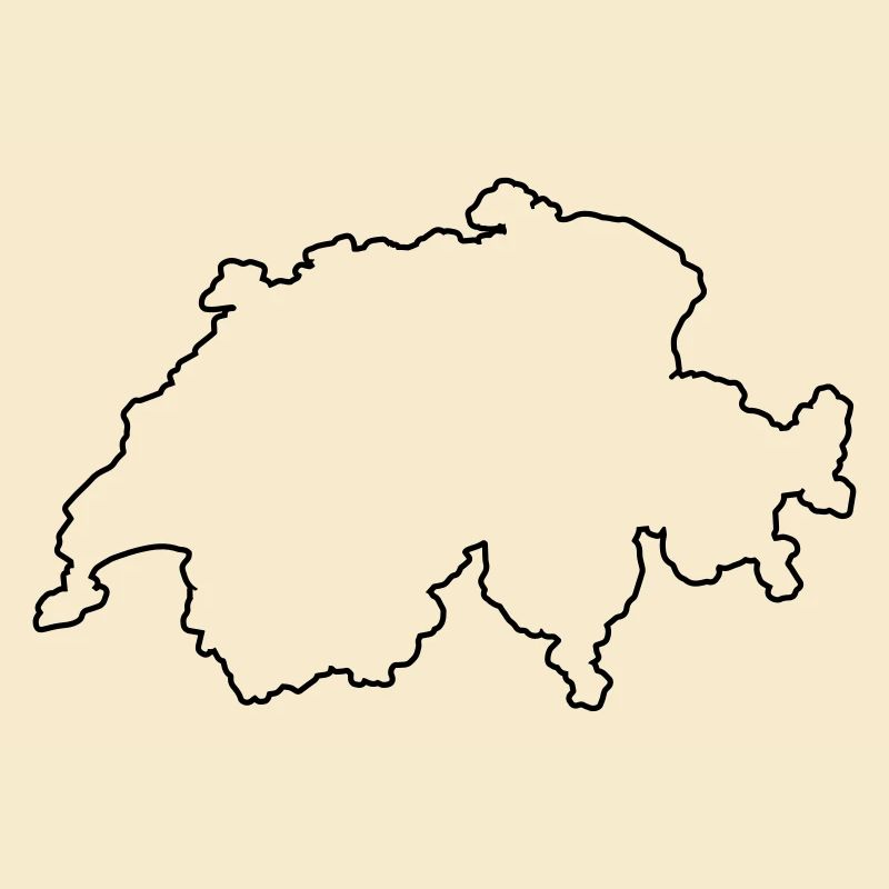 schweiz map