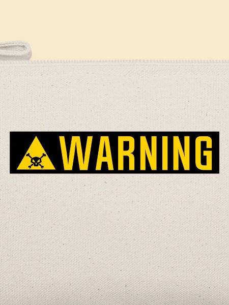 Warning-Panel Tod Kopf Dreiecksplatte