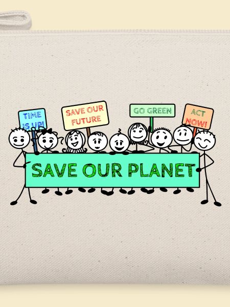 Protestlogo Klimawandel