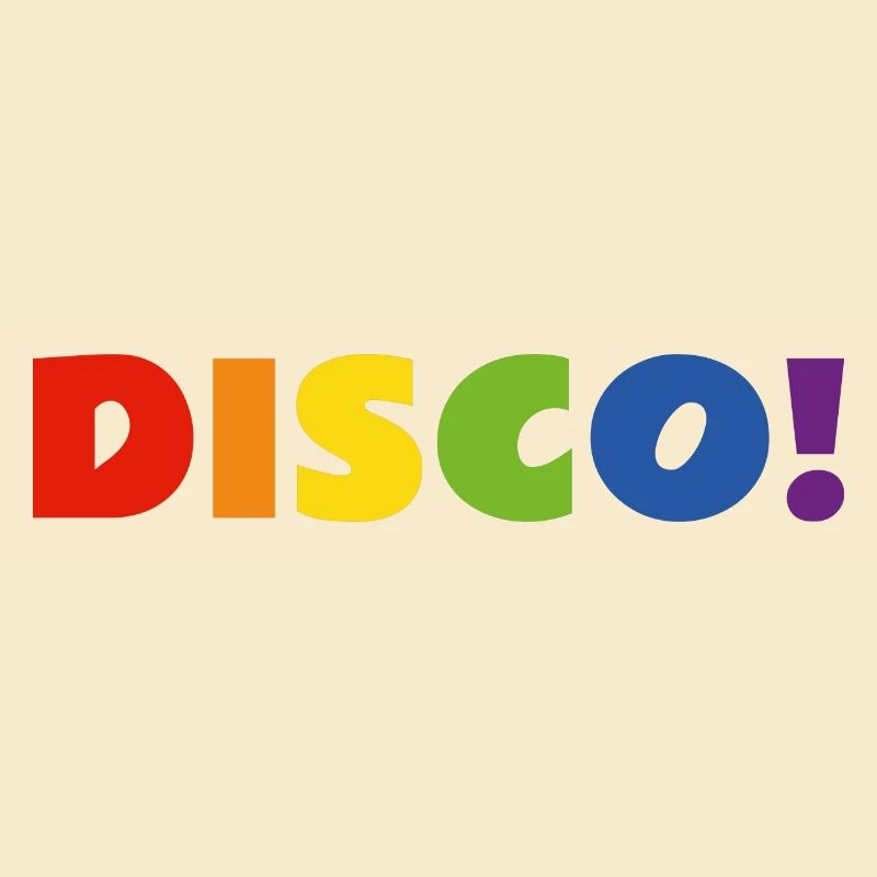 Texte arc-en-ciel DISCO