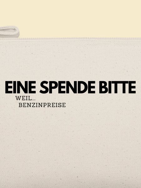Eine Spende bitte