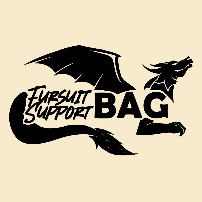 Fursuit Support Tasche Drache