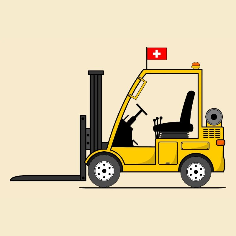 Stapler Schweiz Flagge