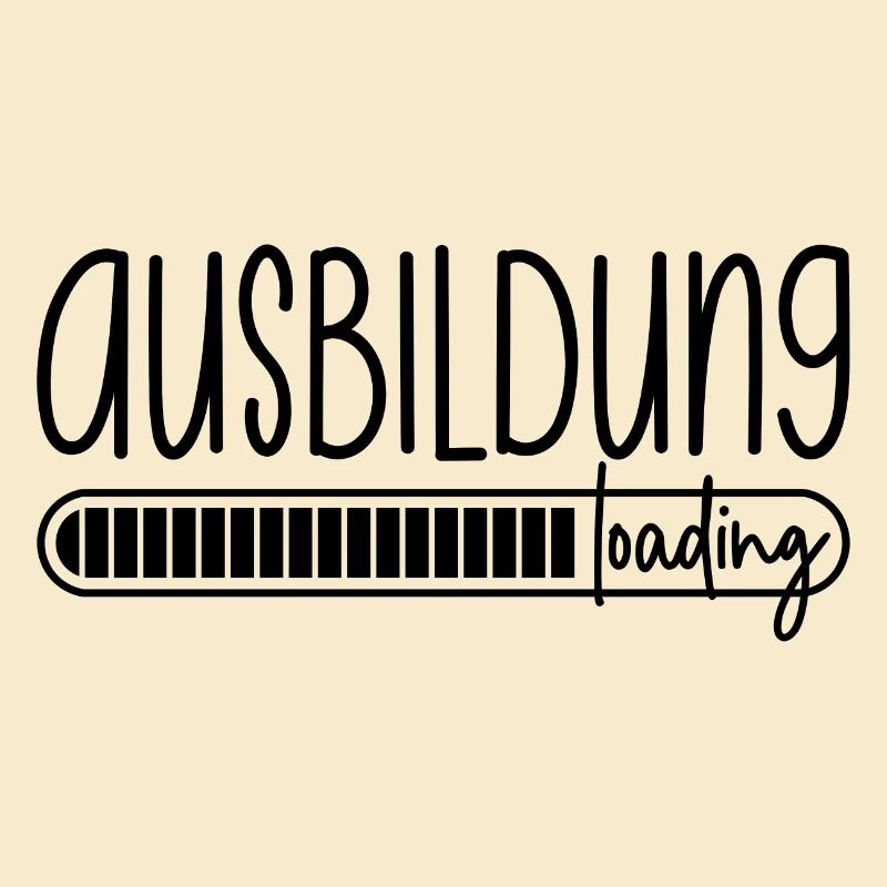 Ausbildung loading Azubi Azubine Auszubildender