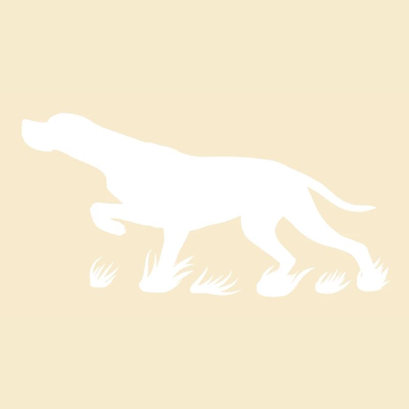 Pointer protruding (white)