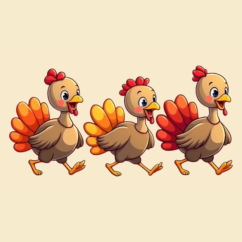 Bébé dinde de Thanksgiving