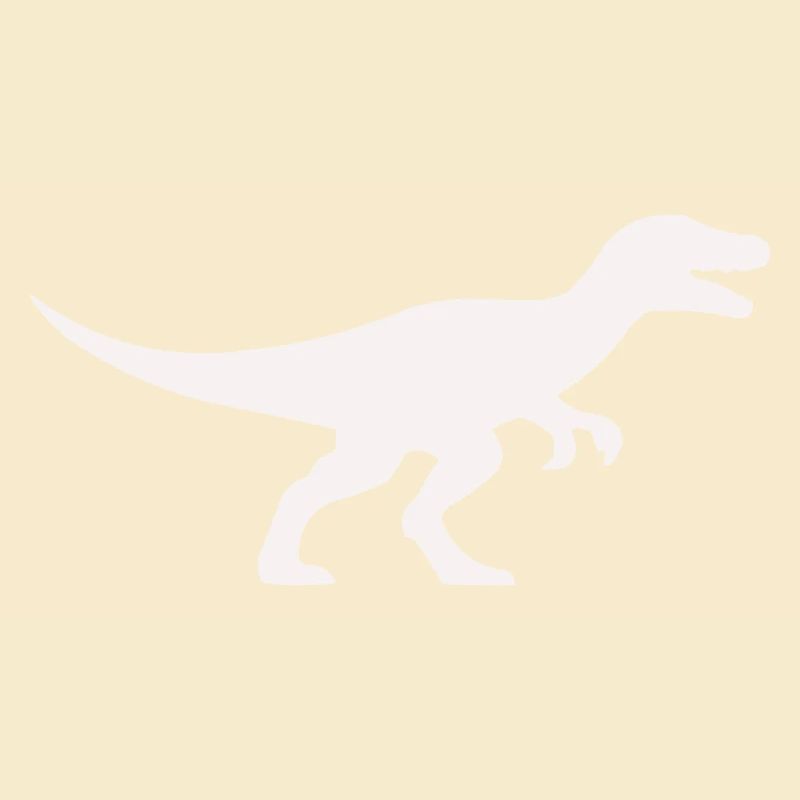 Raptor  T Rex Silhouette