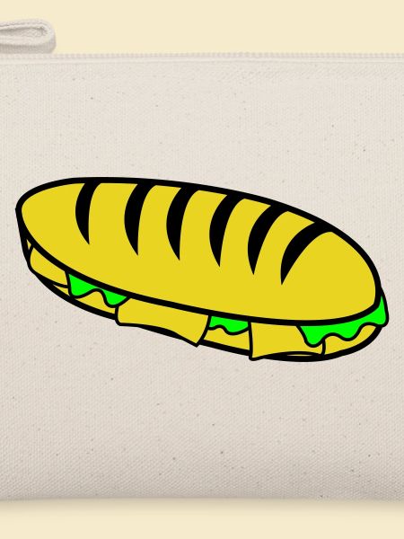 Baguette Hotdog Illustration