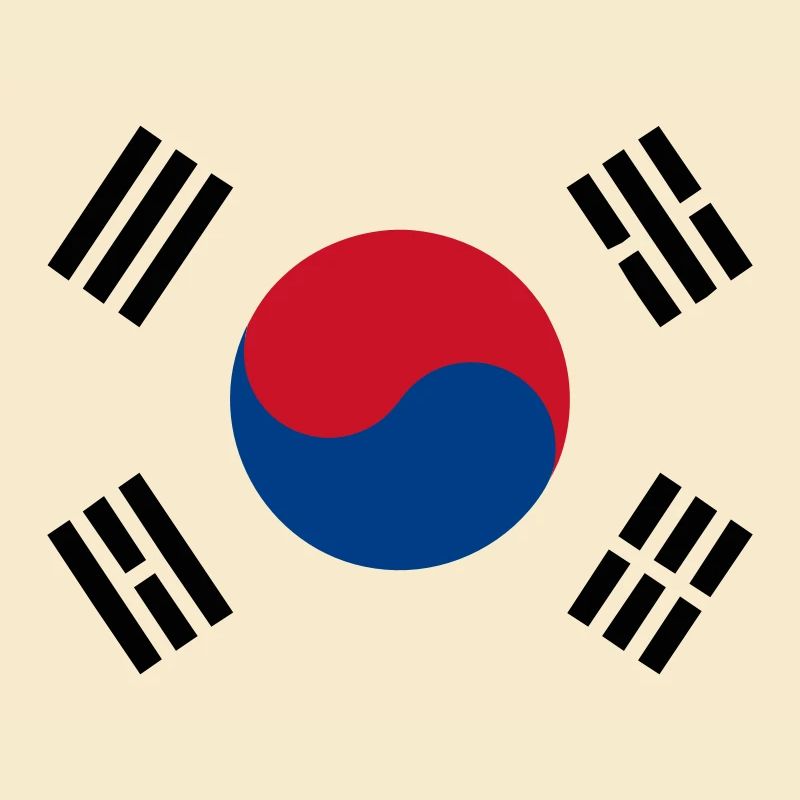 Drapeau de la Corée