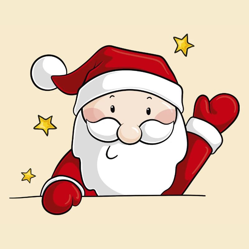 Comic Weihnachtsmann