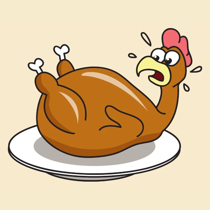 Poulet rôti cuisson
