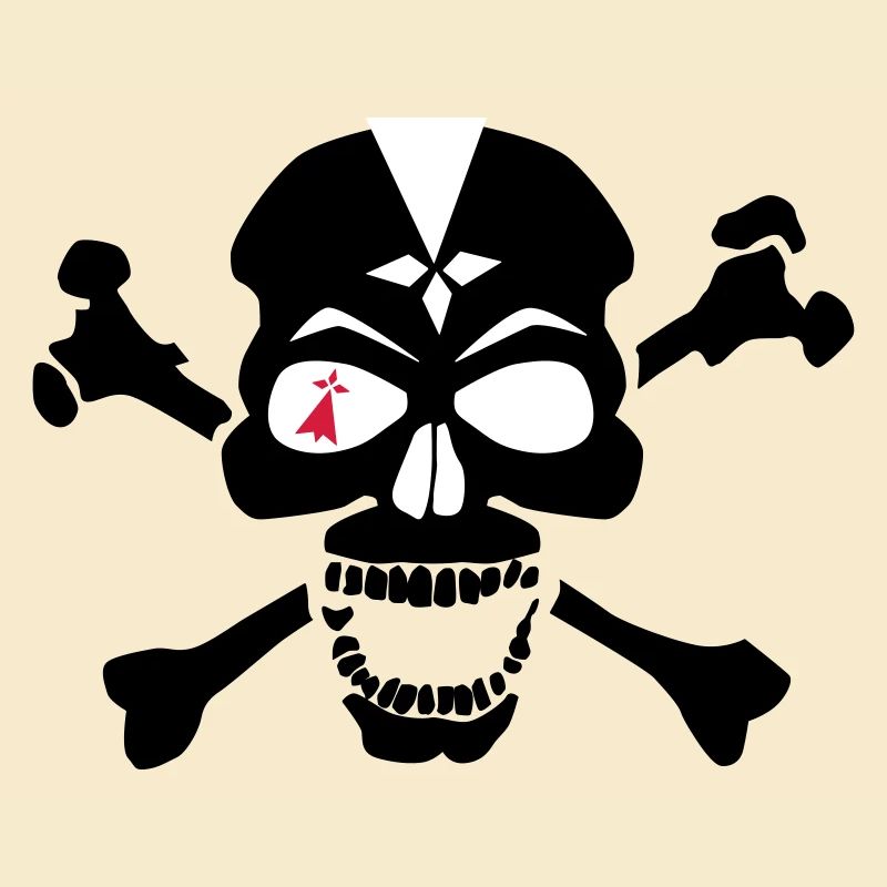 skull skull bone ermine eye