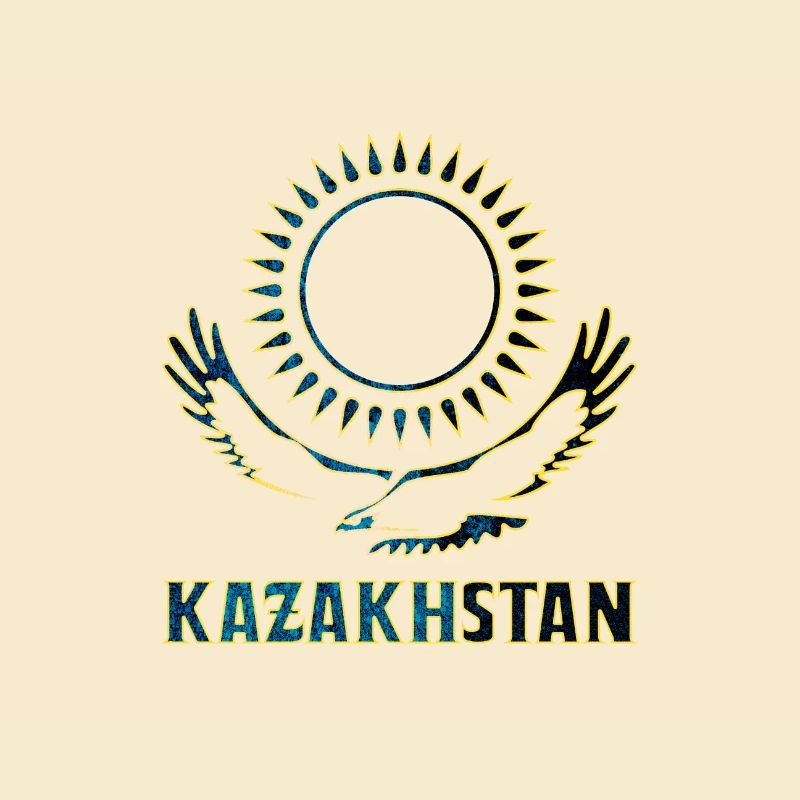 Cadeau d'aigle des steppes du Kazakhstan