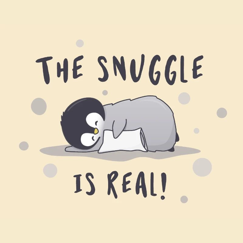 Der Kuschel ist echt - Pinguin