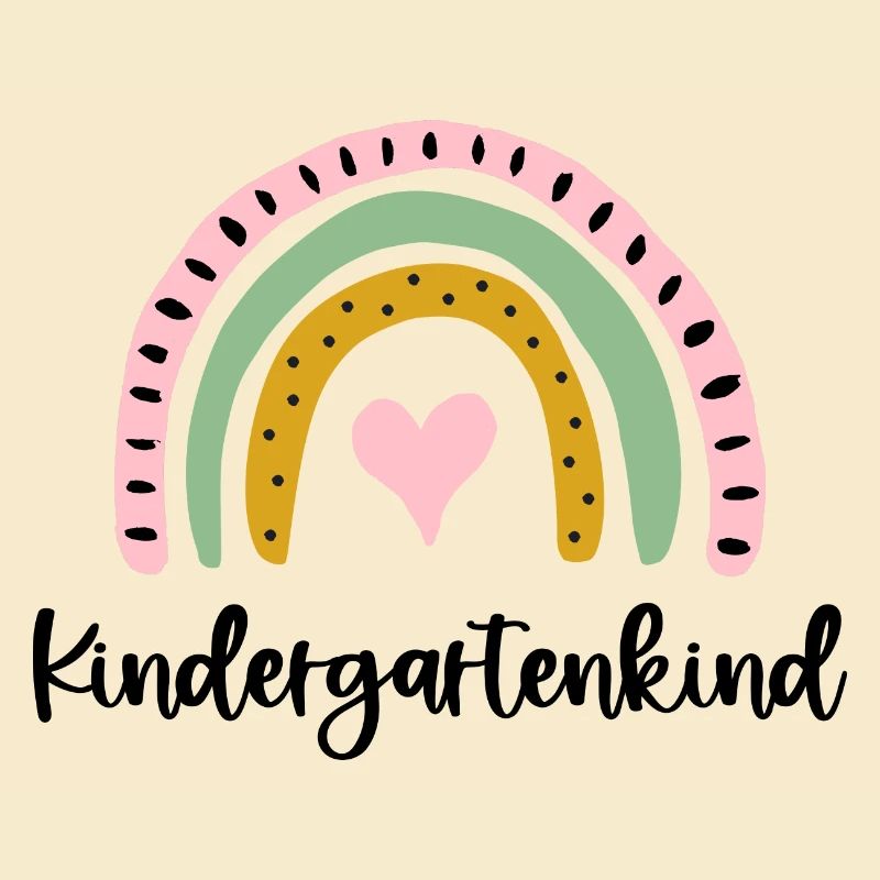 Kindergartenkind Regenbogen