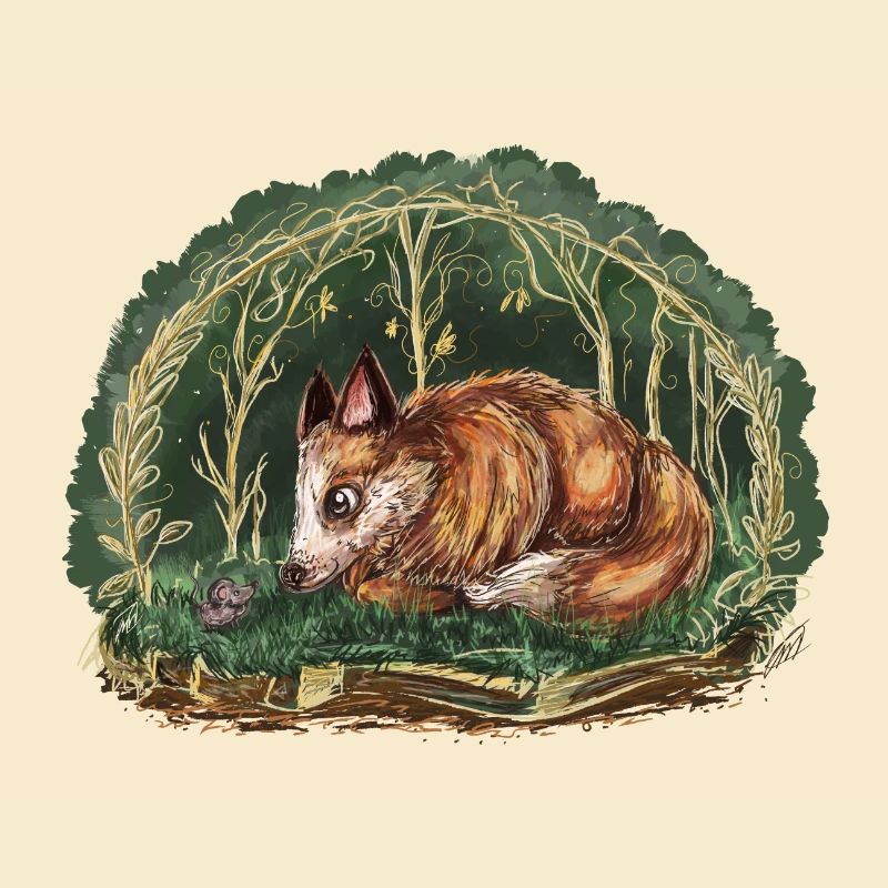 Fuchs und Maus