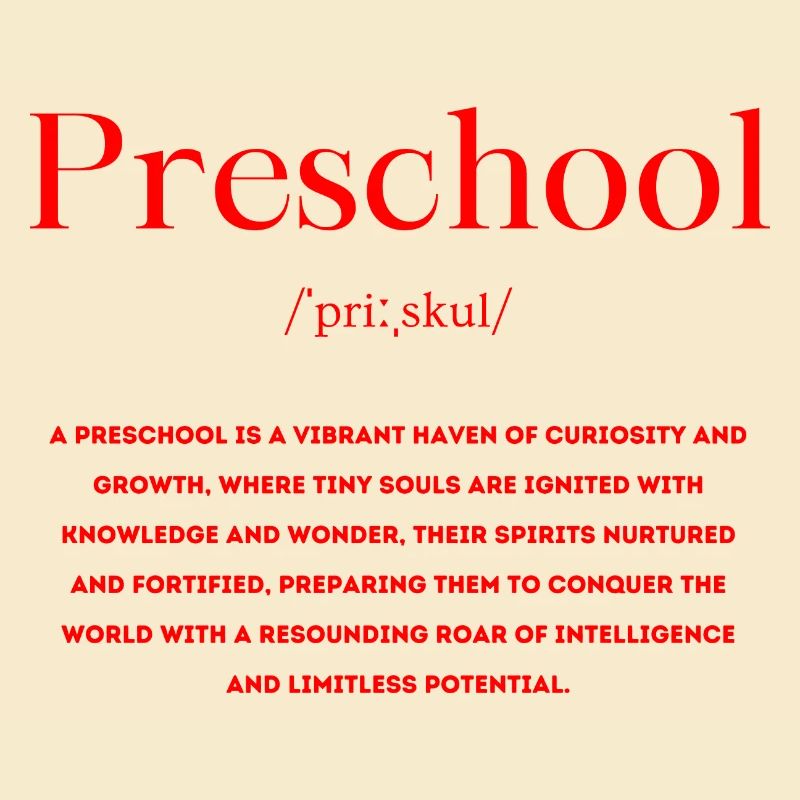Vorschule Definition