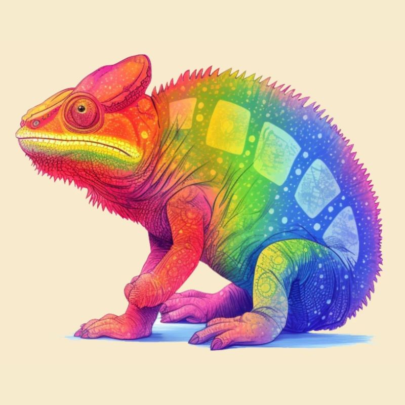 Pride chameleon