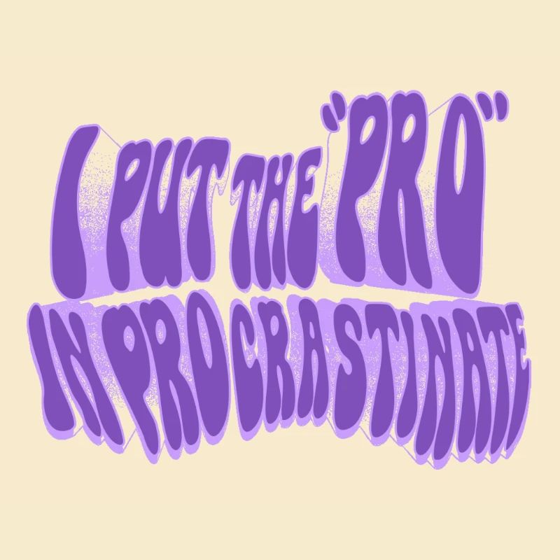 Pro de la procrastination