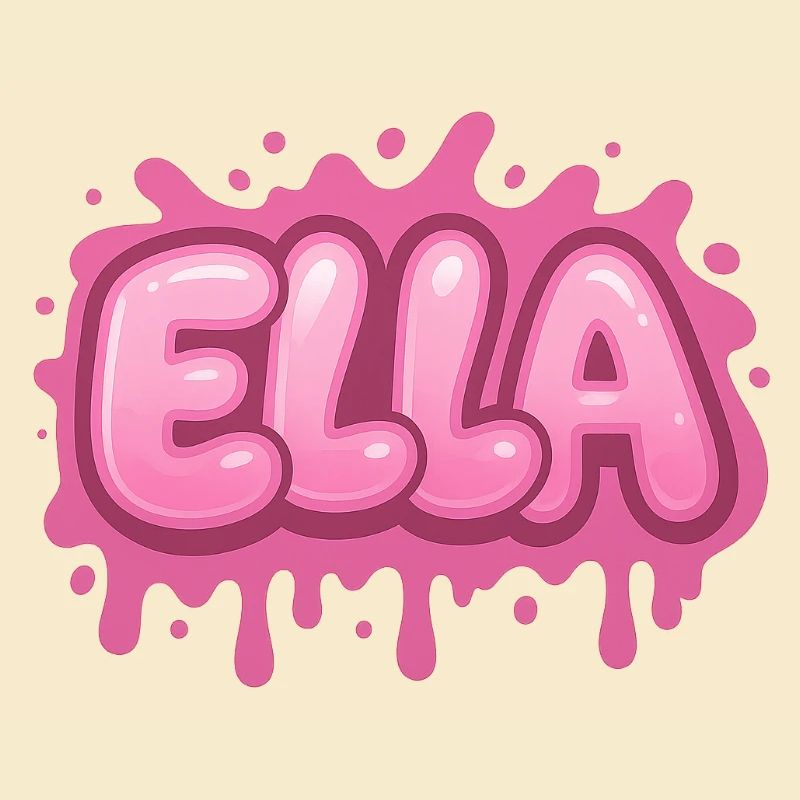 Graffiti ELLA Name Gift Ideal Printable