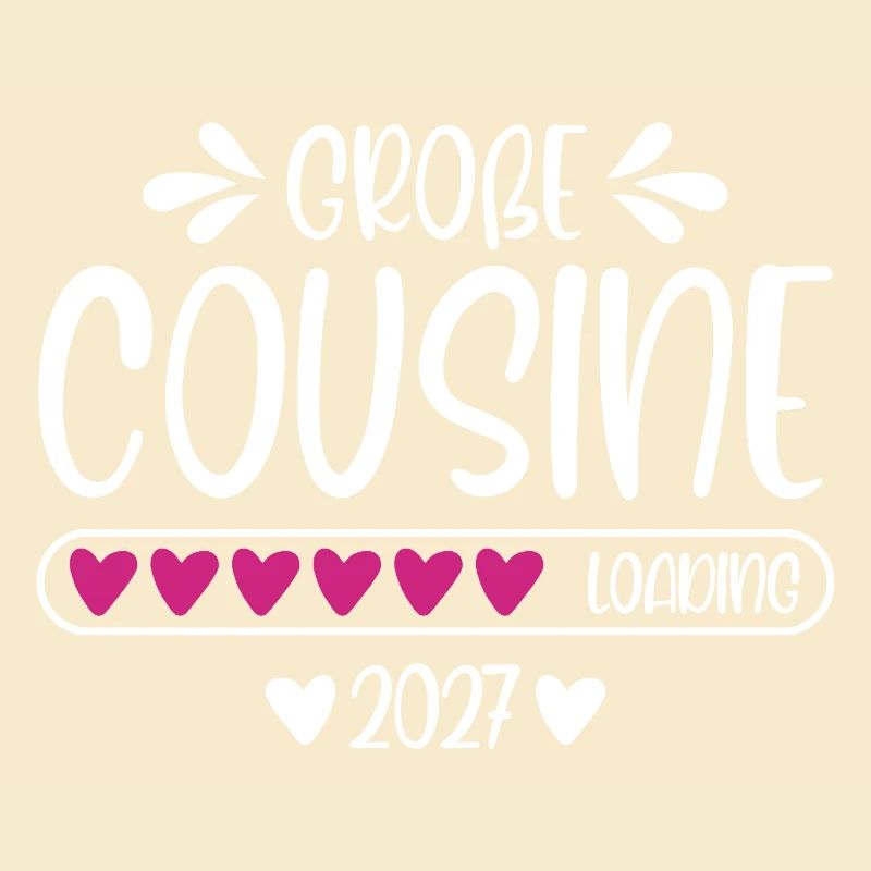 Big Cousin 2027 loading heart loading bar