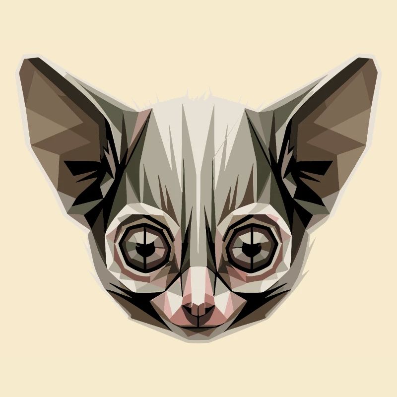 Galago Buisson Bébé Singe Galagos Singe Mignon Galago