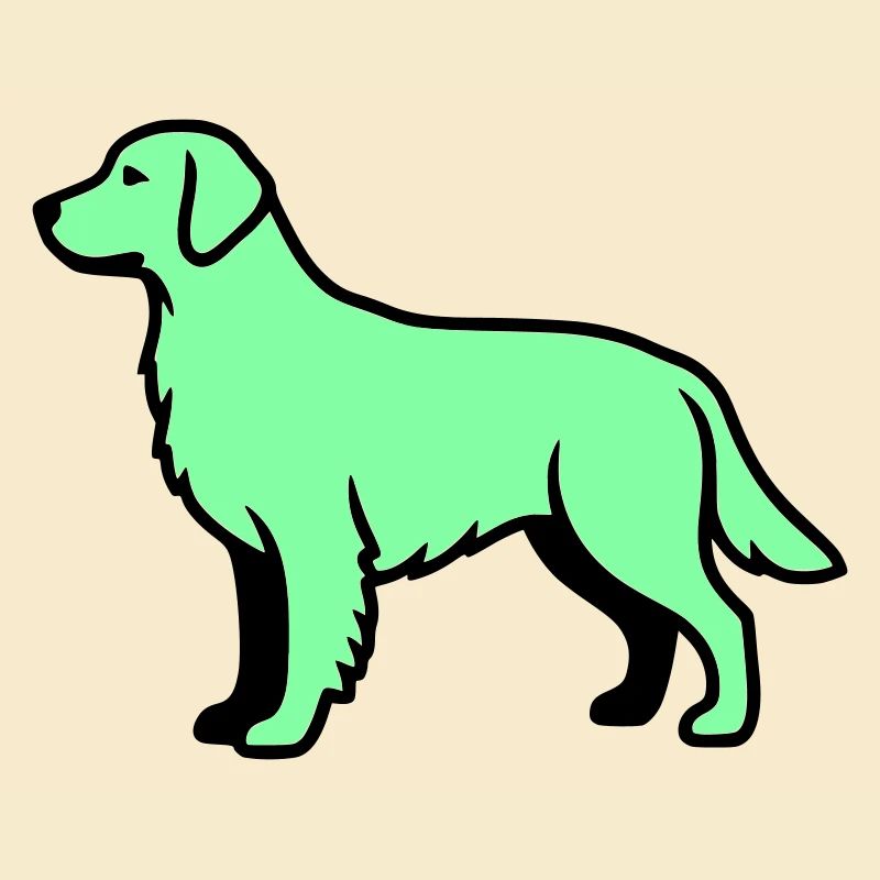 Labrador Retriever Silhouette