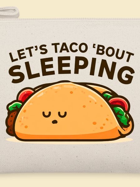 Taco Schlafkumpel Motiv