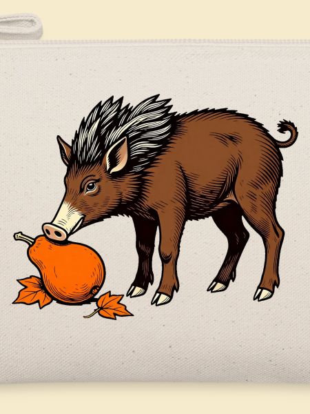 Wildschwein an der Birne