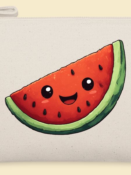 Kawaii Wassermelone Scheibe