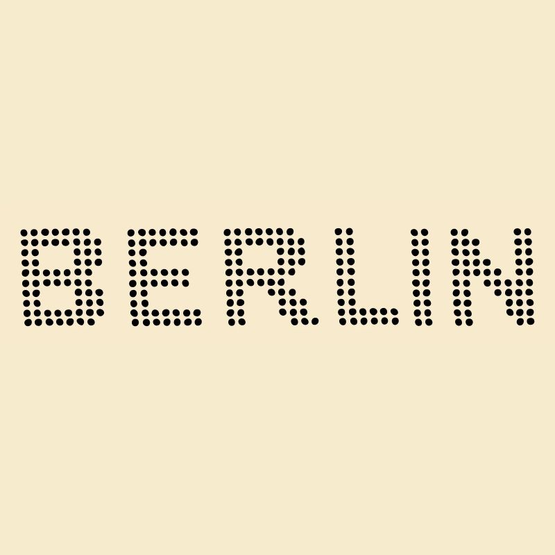 BERLIN Punktschrift