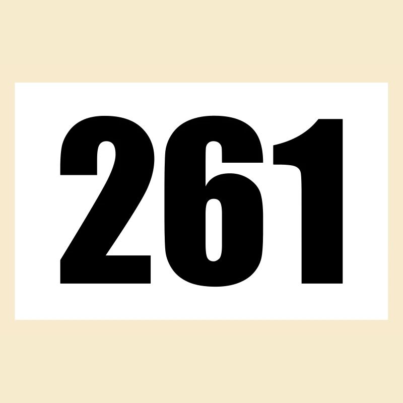 Startnummer 261