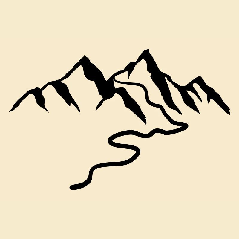 Schöne Berge Mit Wanderweg