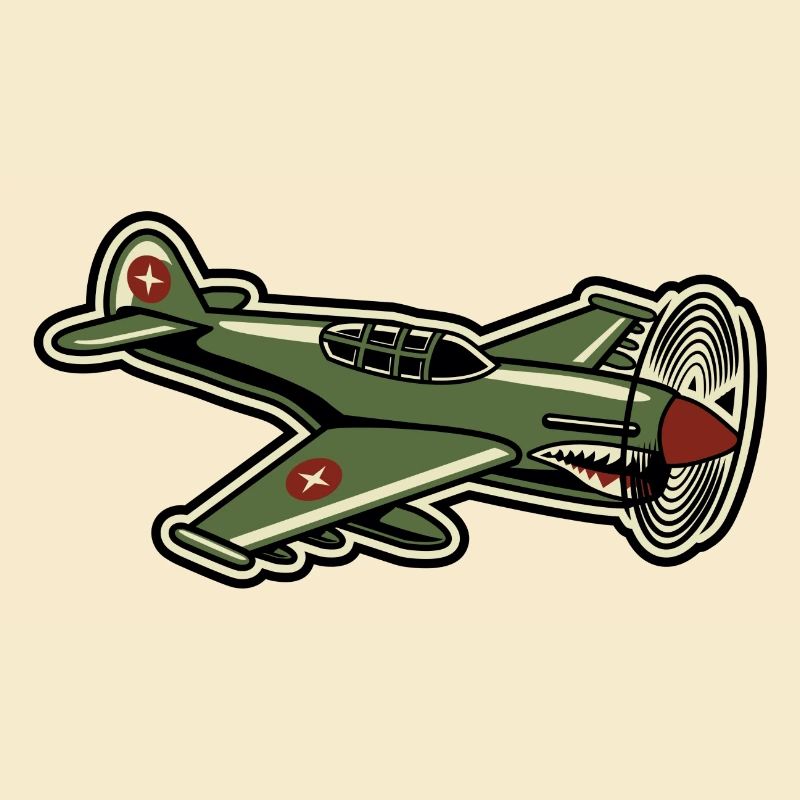 Propeller Flugzeug Militär