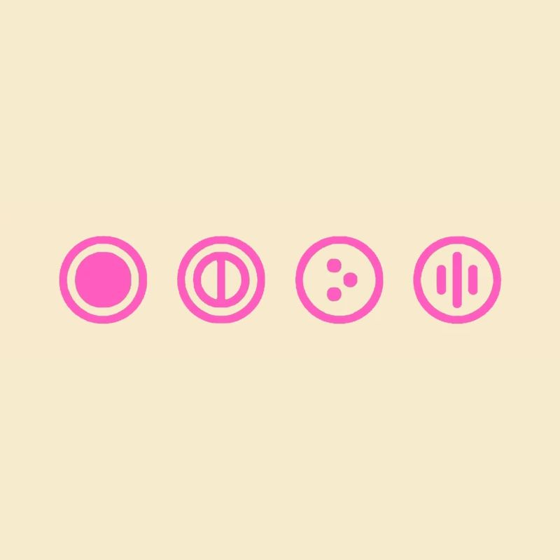 osu! gamemodes Taiko, cercles de jeu de rythme CTB Mania