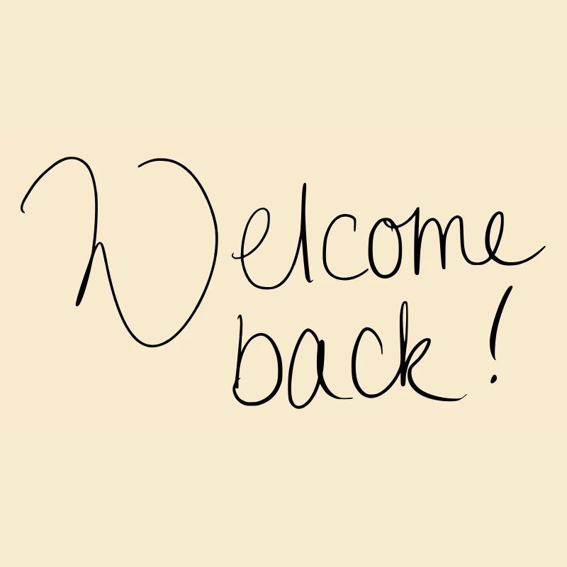 Nous saluons le retour!