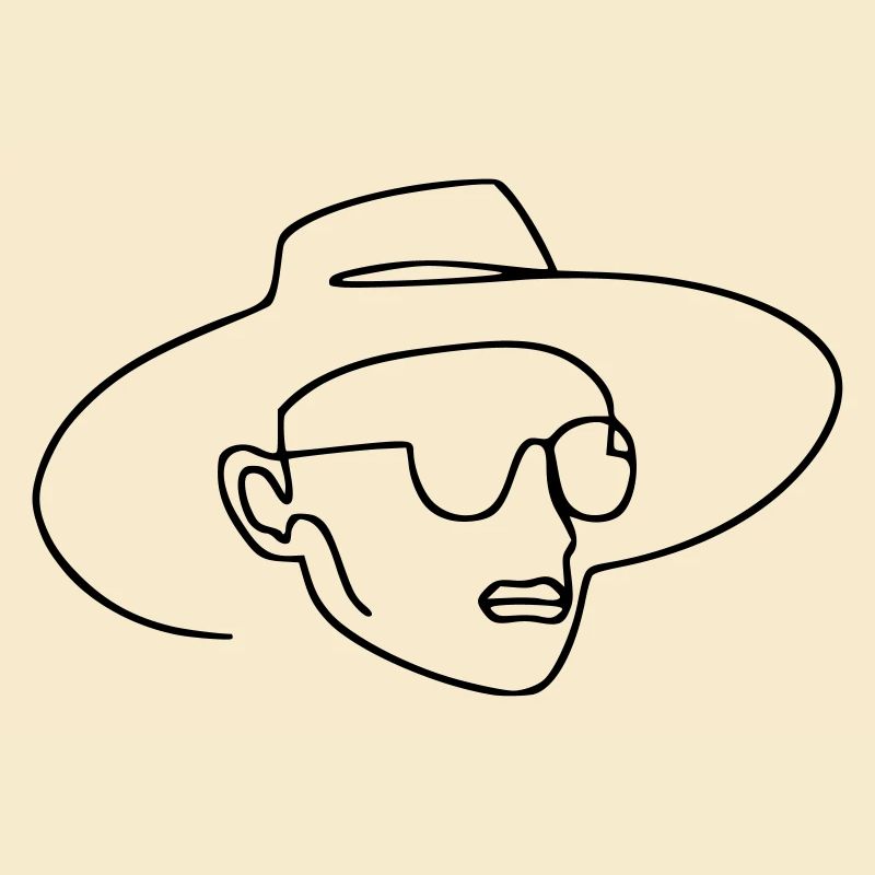 Frau mit Hut Geschenk Geschenkidee