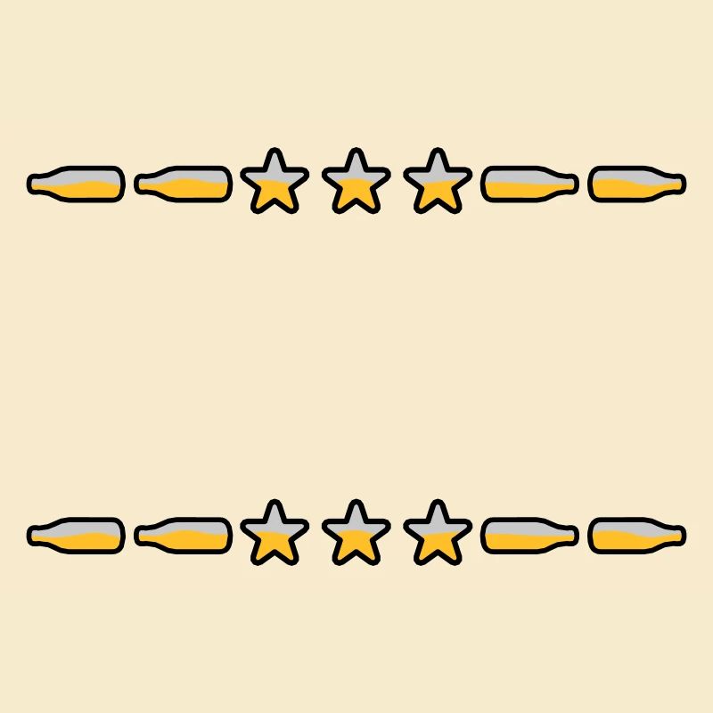 Text Rahmen Bierflaschen