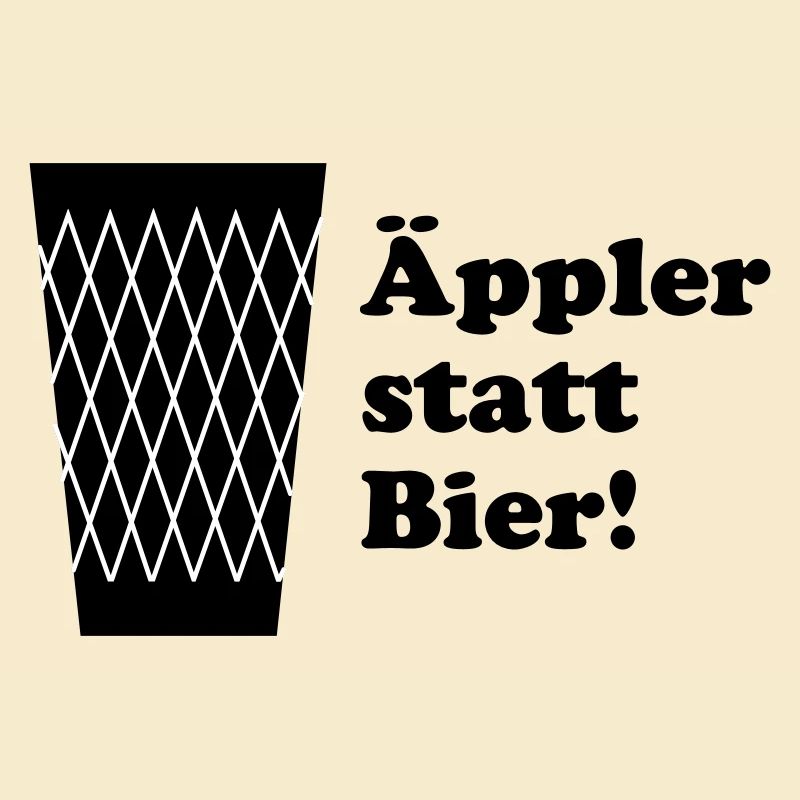 Geripptes Äppler statt Bier
